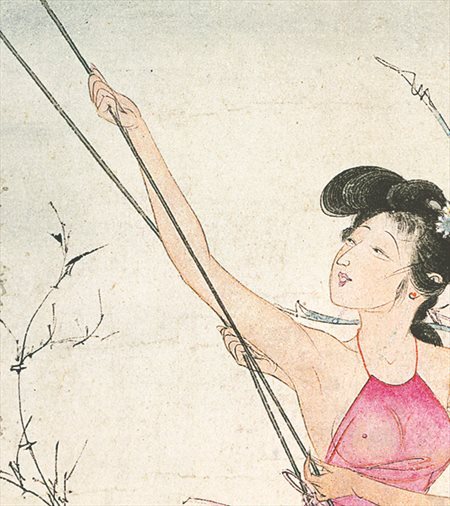 务川-胡也佛的仕女画和最知名的金瓶梅秘戏图